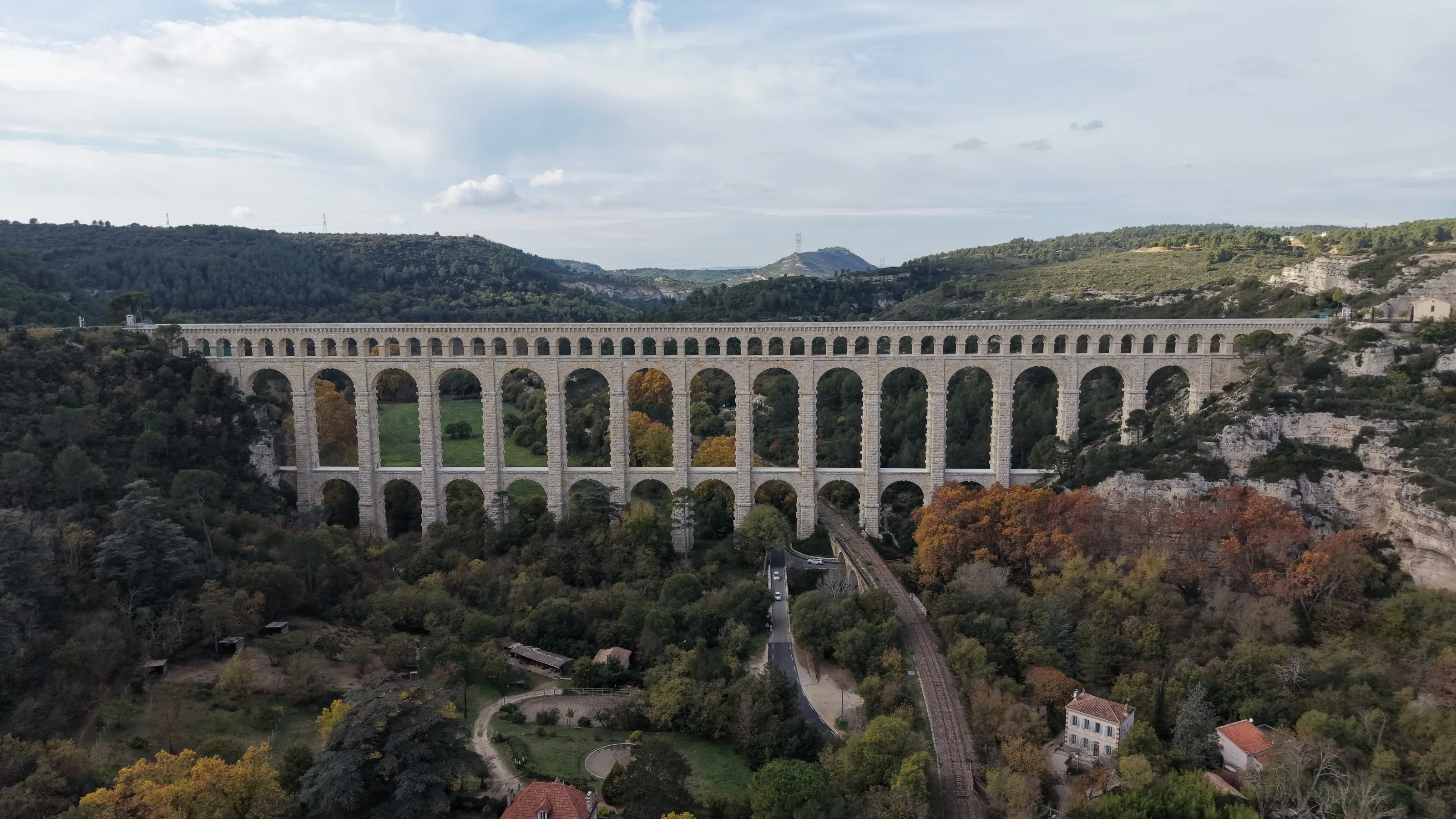 Aqueduc de Roquefavour — planche 1