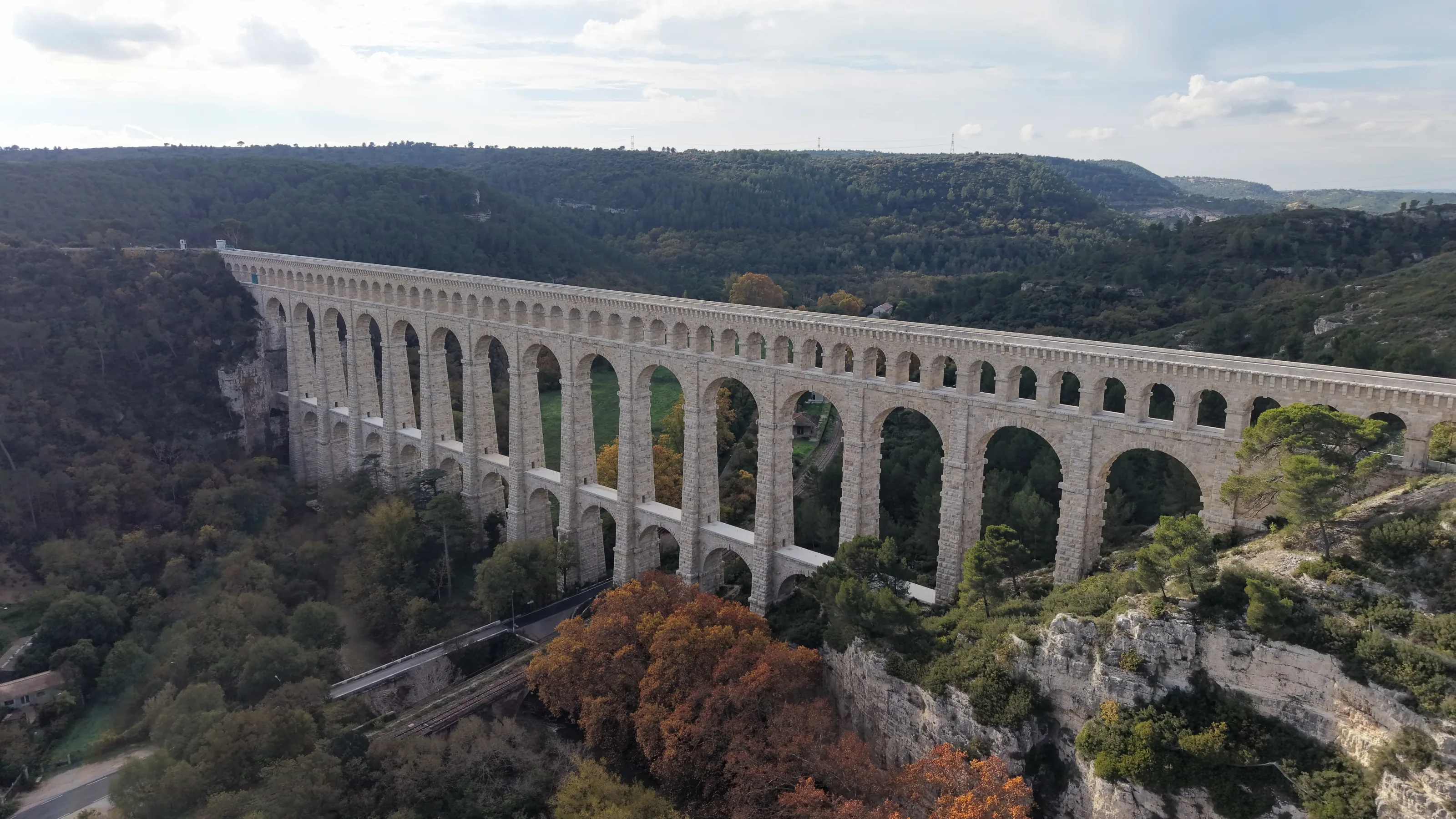 Aqueduc de Roquefavour — planche 3