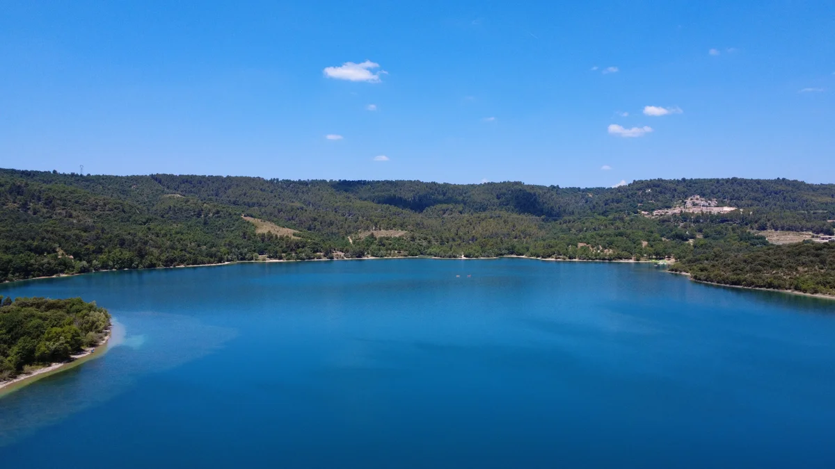 Basses Gorges du Verdon vues du ciel
