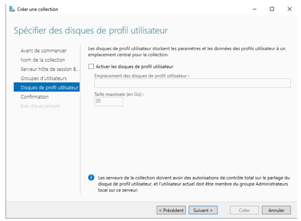 Disques de profil
